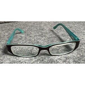 CHELSEA MORGAN Eyeglasses, Teal and Dark Red